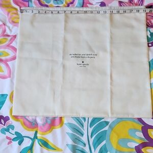 Kate Spade Beige Dust Bag with Logo